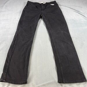 Levis 514 Performance Straight Jeans Boys 18 Reg Black Denim 29x31